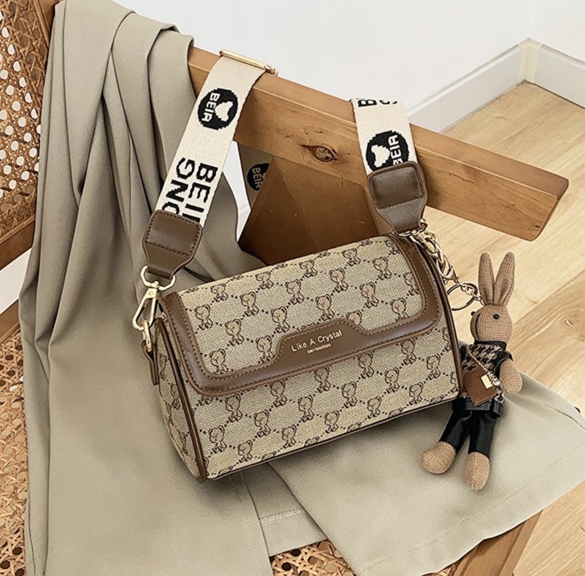 کیف تدی دخترانه وارداتی کد 6924