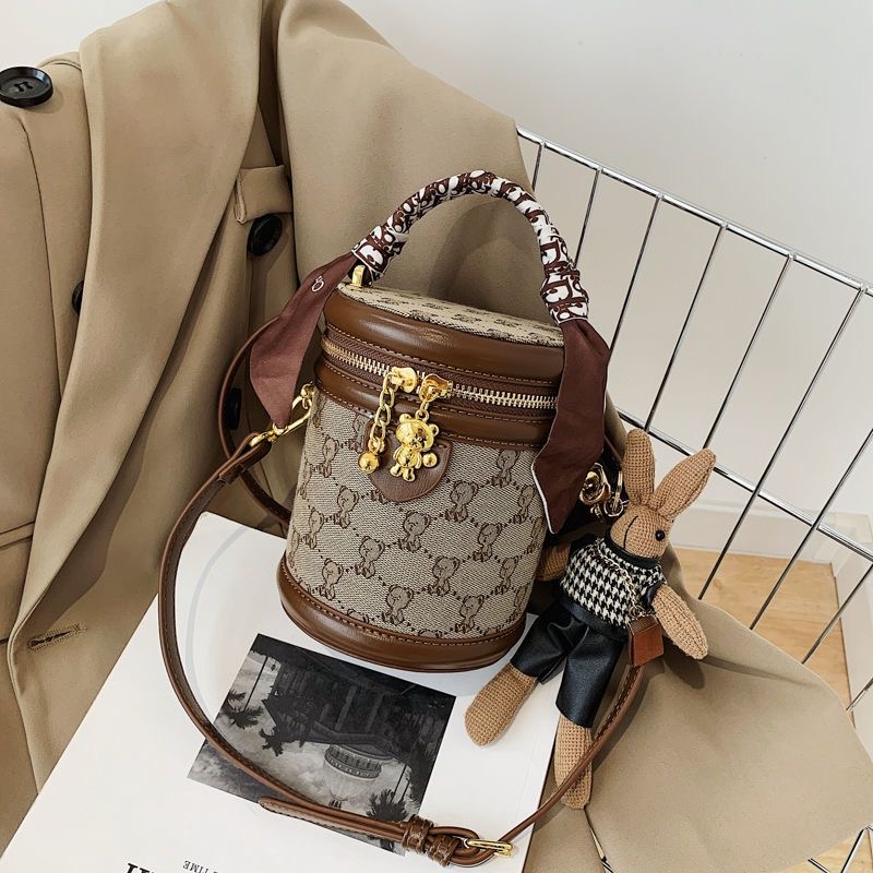 کیف تدی دخترانه استوانه ای کد 6811