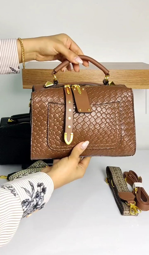 کیف چرم زنانه وارداتی کد 2935