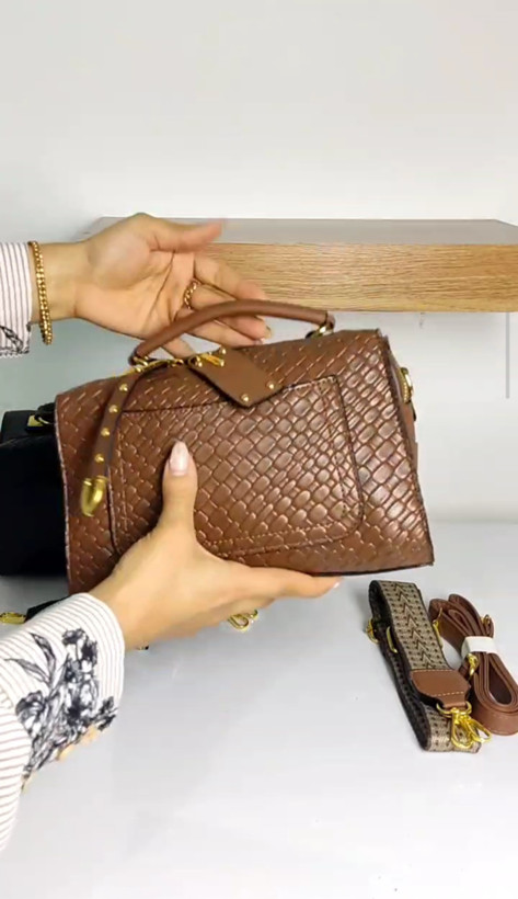 کیف چرم زنانه وارداتی کد 2935