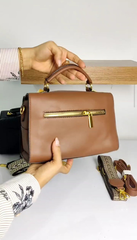 کیف چرم زنانه وارداتی کد 2935