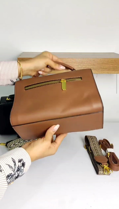 کیف چرم زنانه وارداتی کد 2935