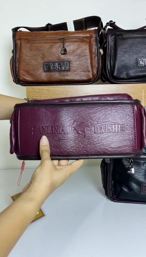 کیف چرم زنانه برند کانگرو وارداتی کد 8835