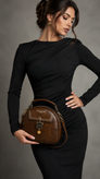 کیف چرم زنانه وارداتی کد 6608