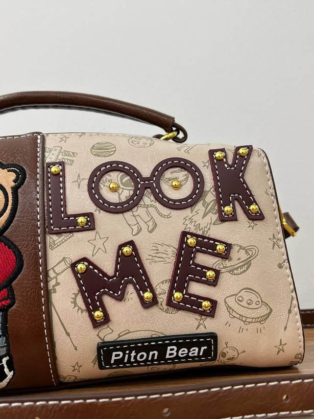 کیف چرم تدی دخترانه وارداتی کد979