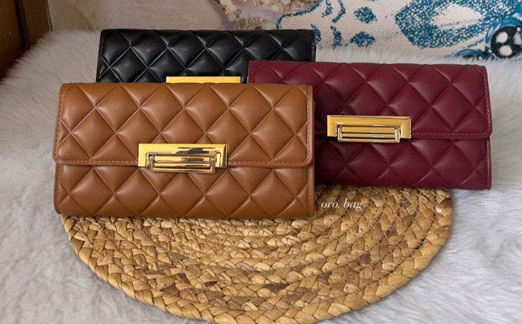 کیف پول چرم وارداتی زنانه کد 2236